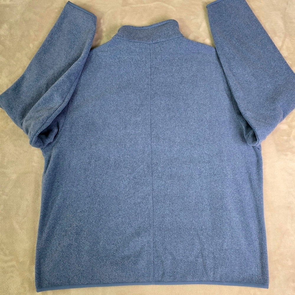 Amazon Essentials Mens Size XXL Polar Fleece Full Zip Jacket Light Powdered Blue - Picture 5 of 7